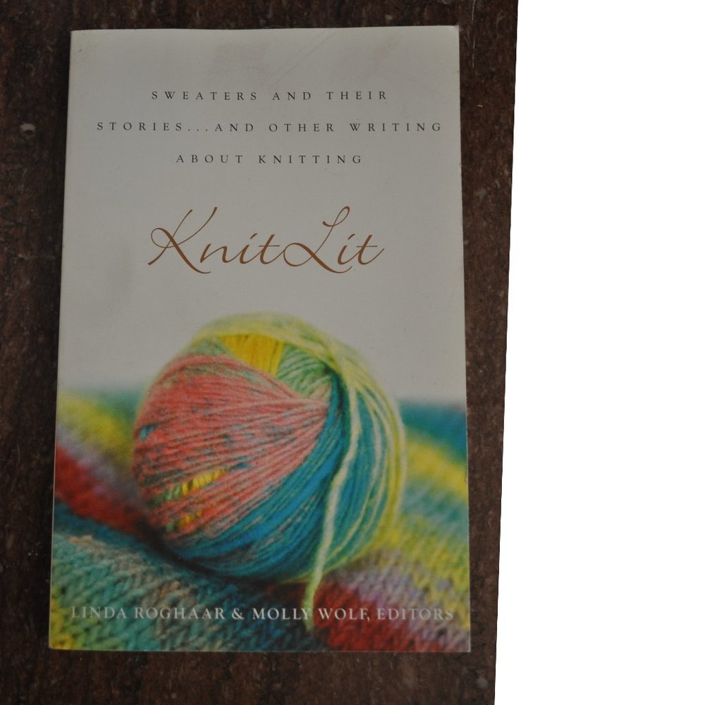 5 for $30 - Knit Lit Sweaters & Their Stories book by Linda Roghaar paperback